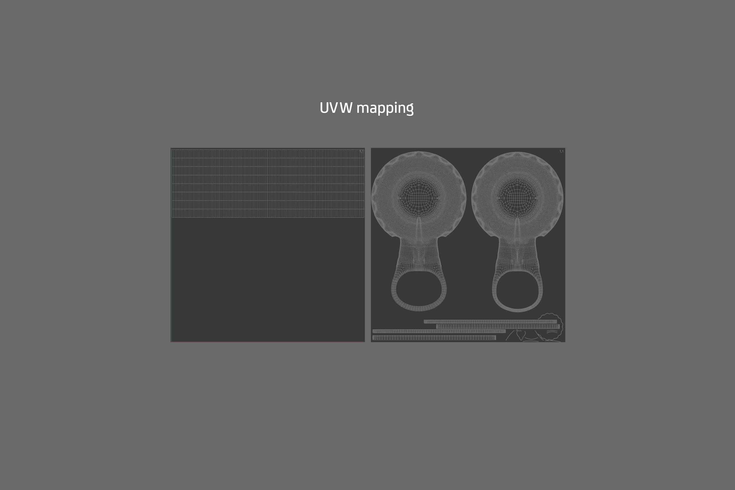 Beer glass bottle 375ml with Pull-off closure packaging 3D model