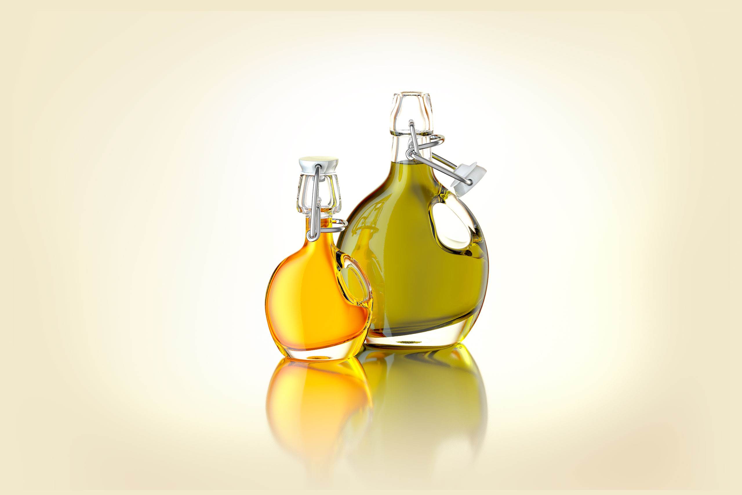 Elise - 3d model of bottles