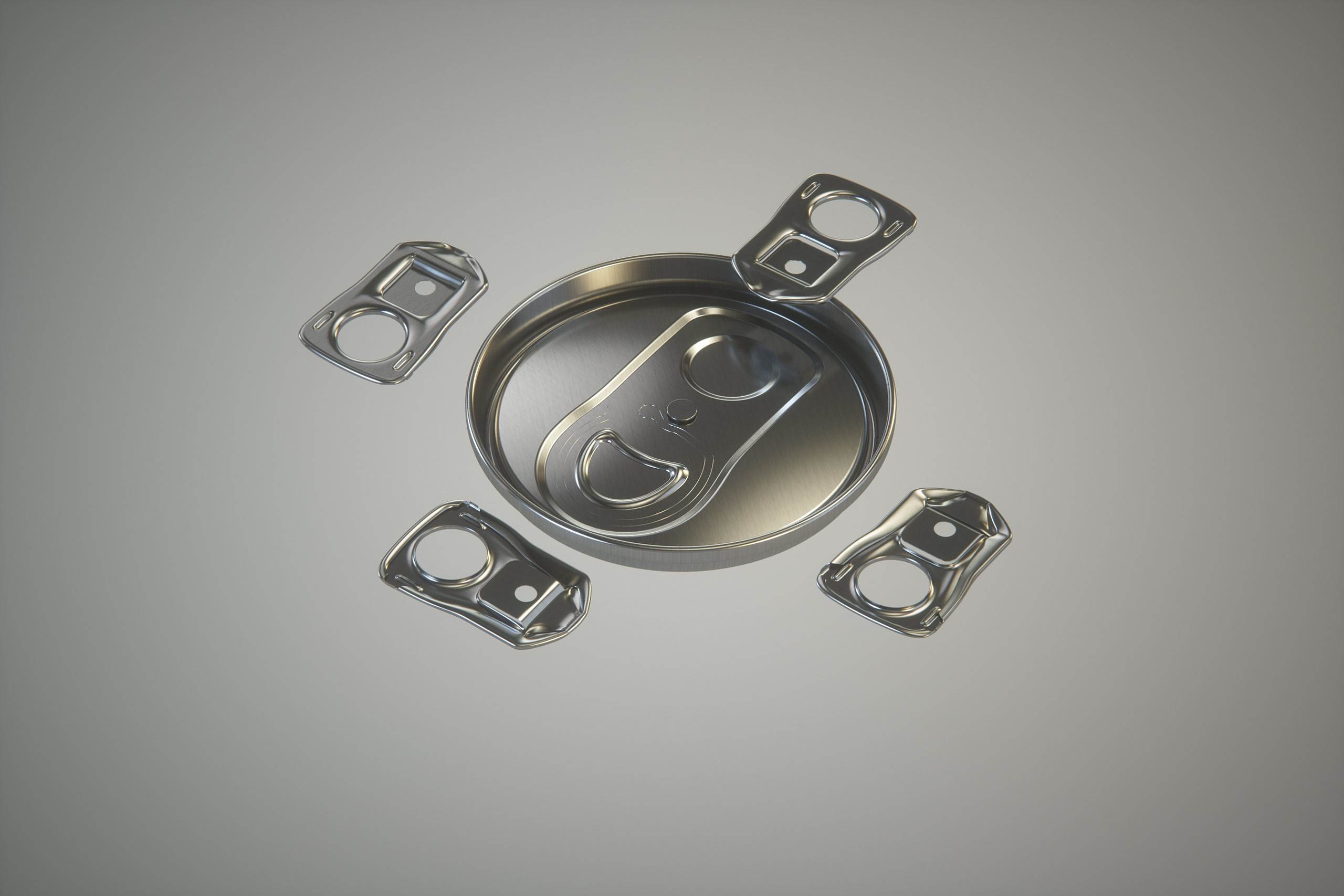 Ball/Rexam Soda Metal Can 150ml Premium 3D model pack