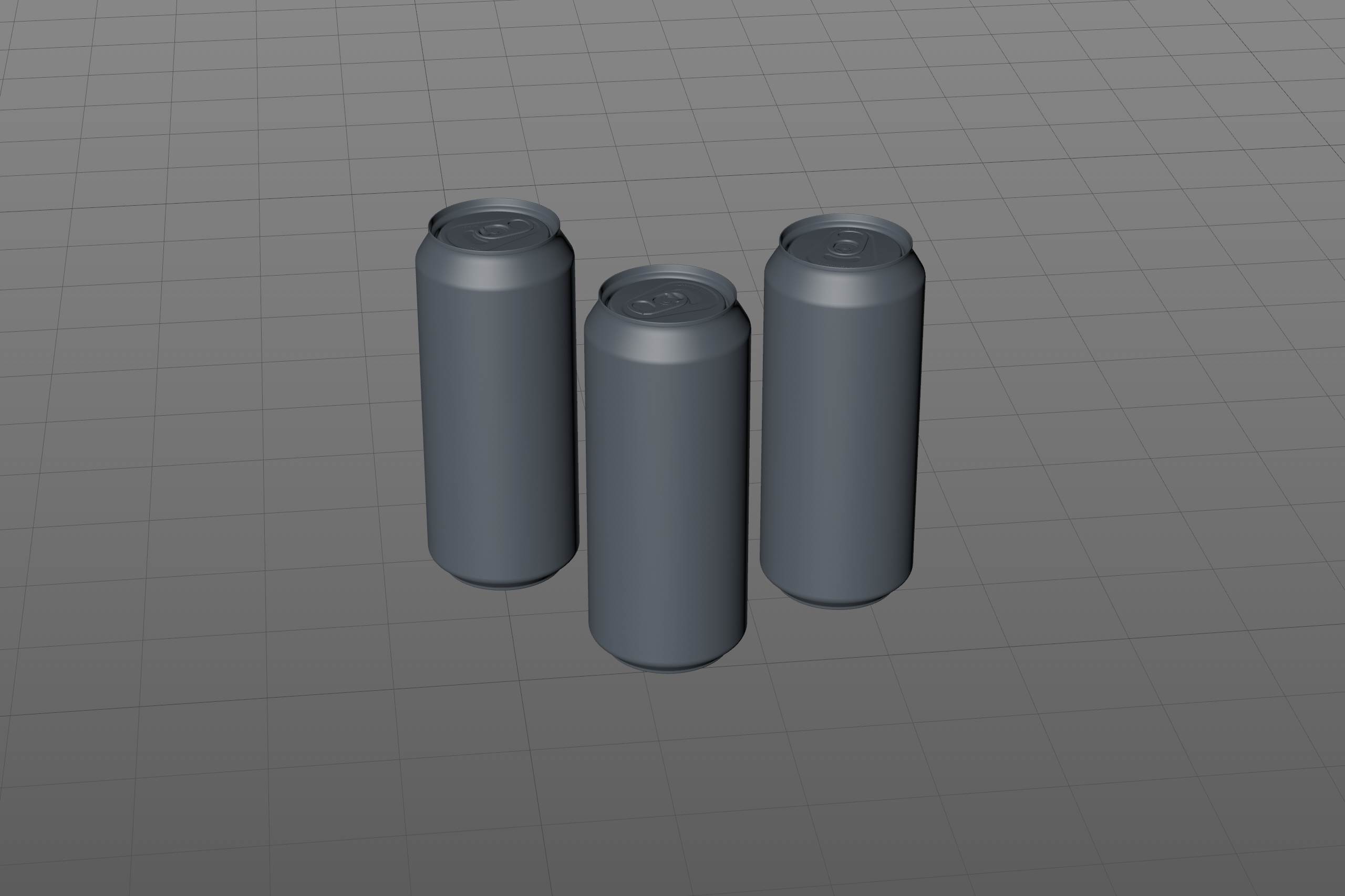 Ball/Rexam Standard Beer/Soda Can 473ml 3D model