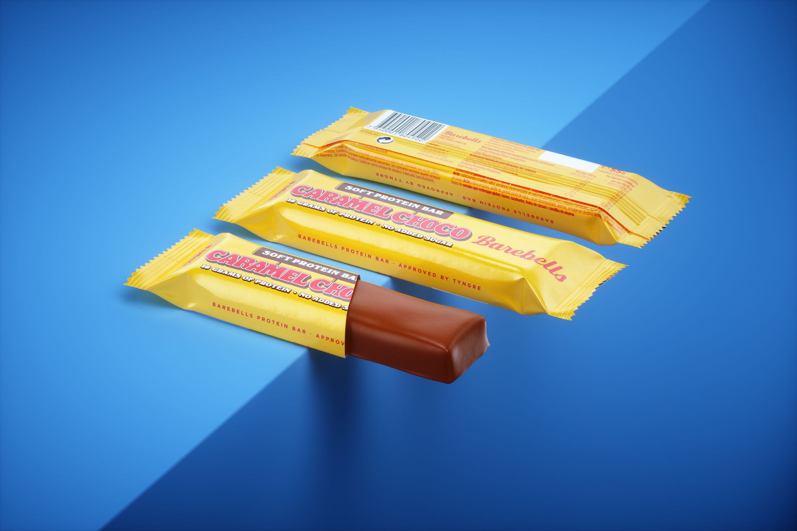 Barebells Protein Bar Product 3D visualization