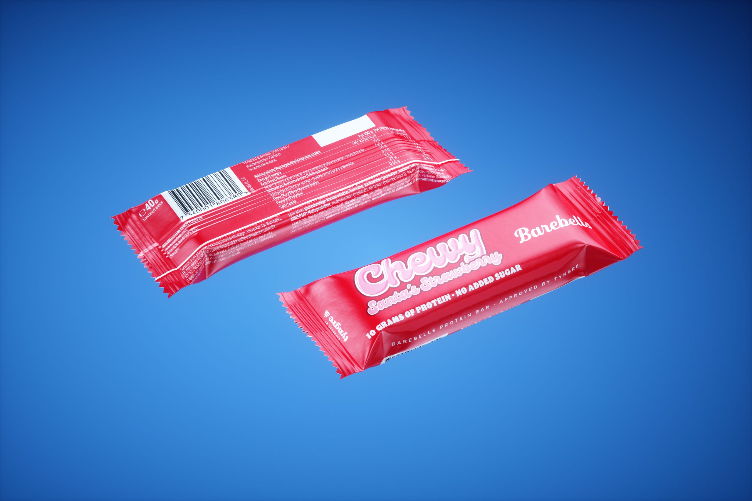 Barebells Protein Bar Product 3D visualization