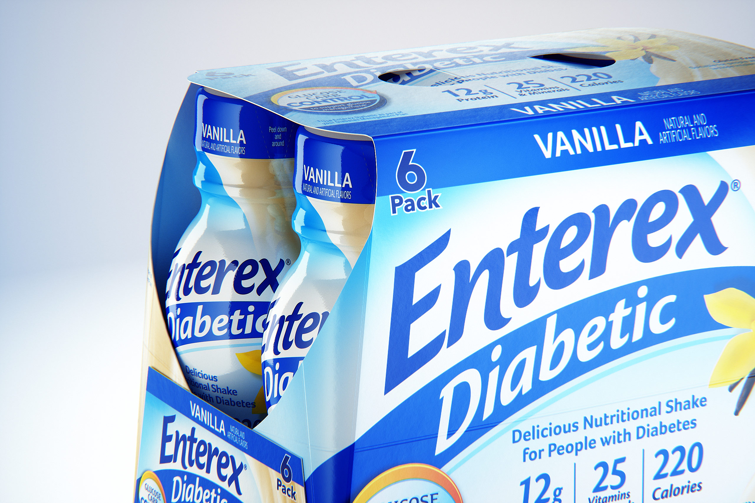 Enterex Nutritional Shake Professional Product 3D visualization