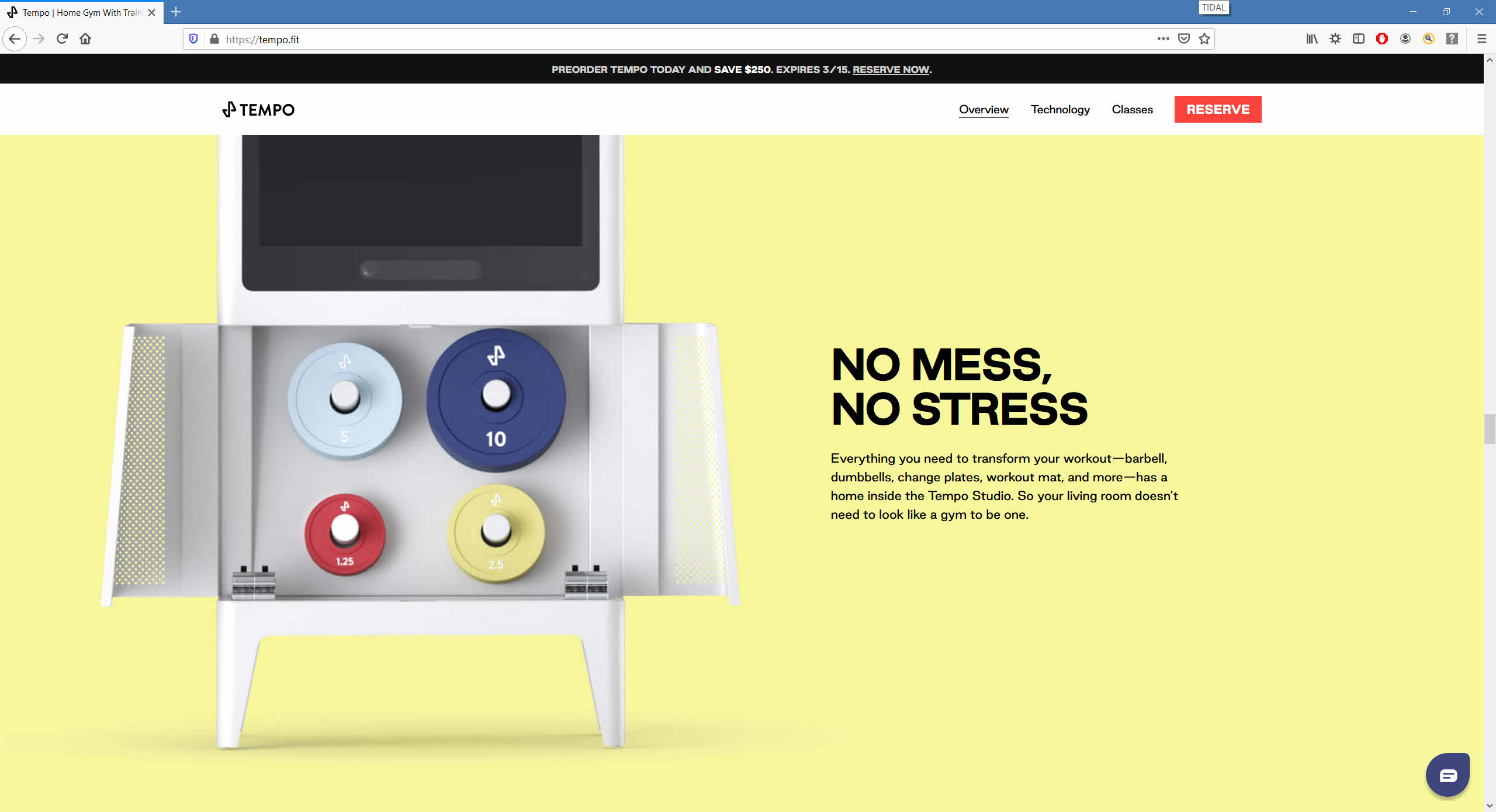 PIVOT (TEMPO) Product 3D visualization
