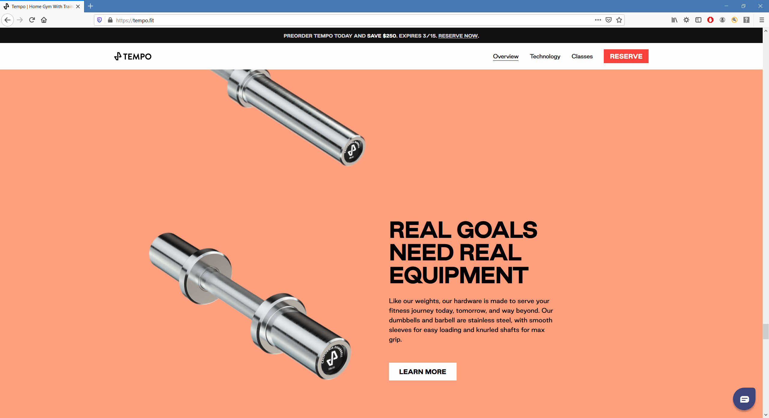 PIVOT (TEMPO) Product 3D visualization