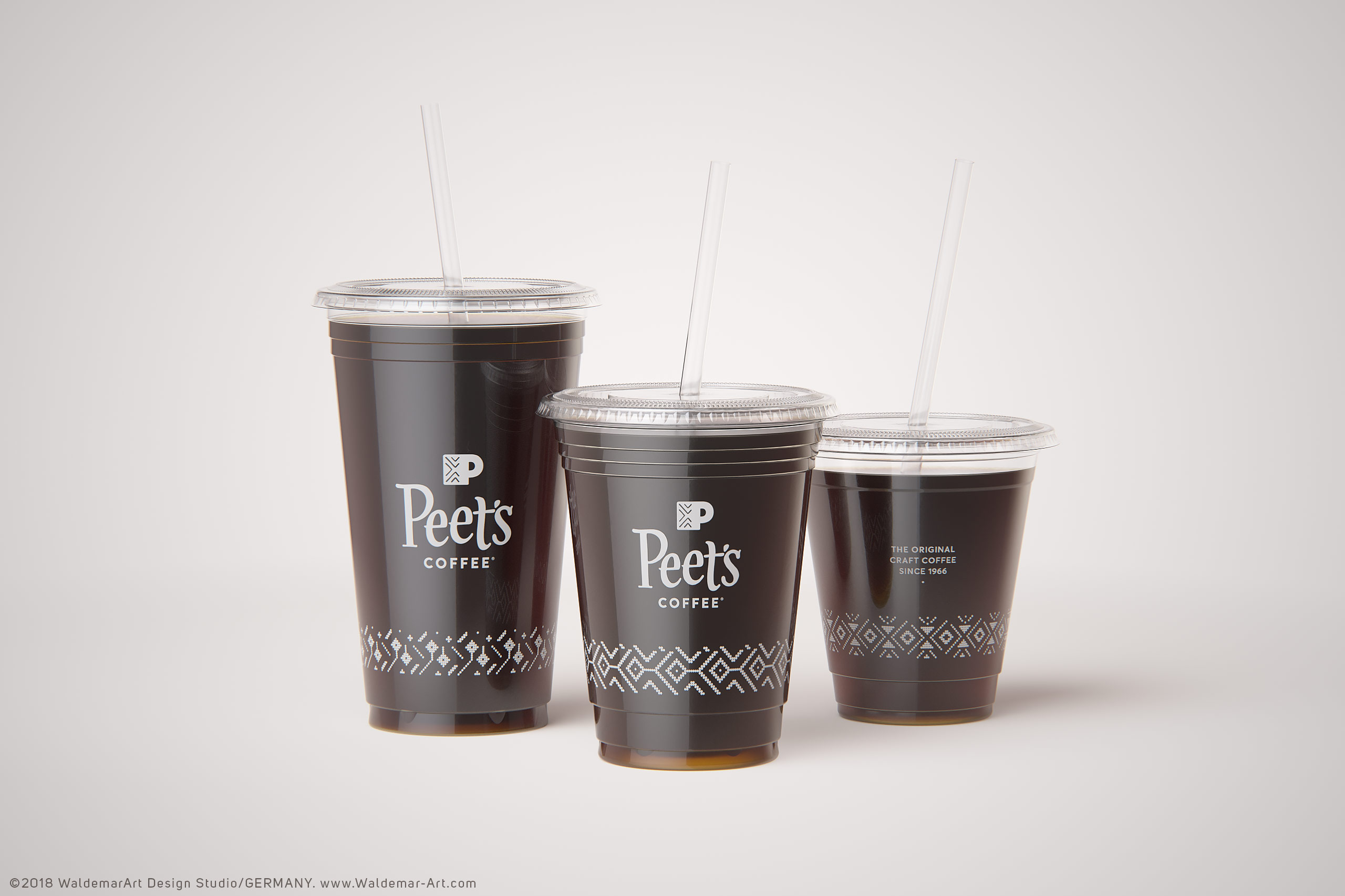 Peet's Coffee product 3D visualization