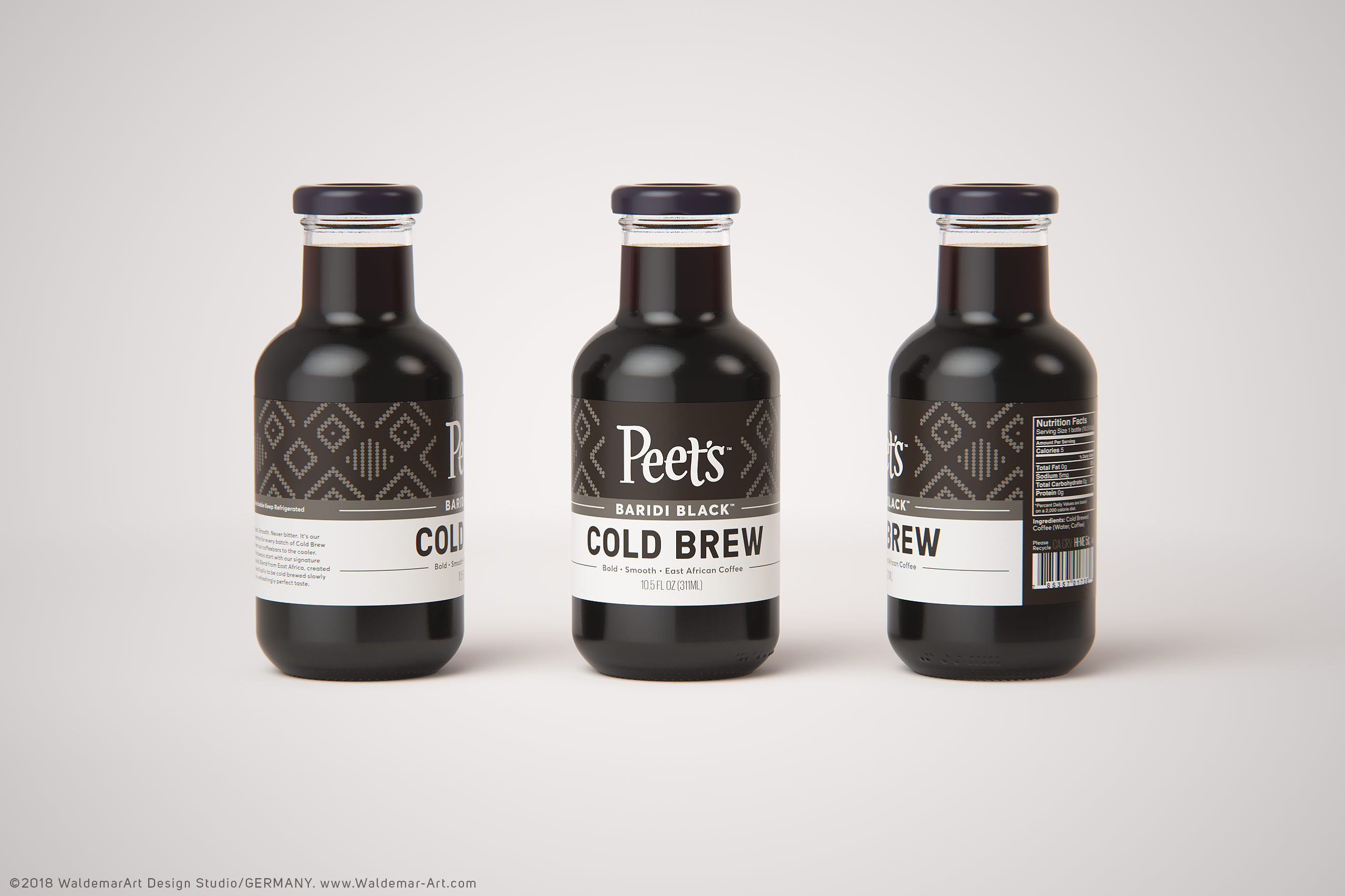 Peet's Coffee product 3D visualization