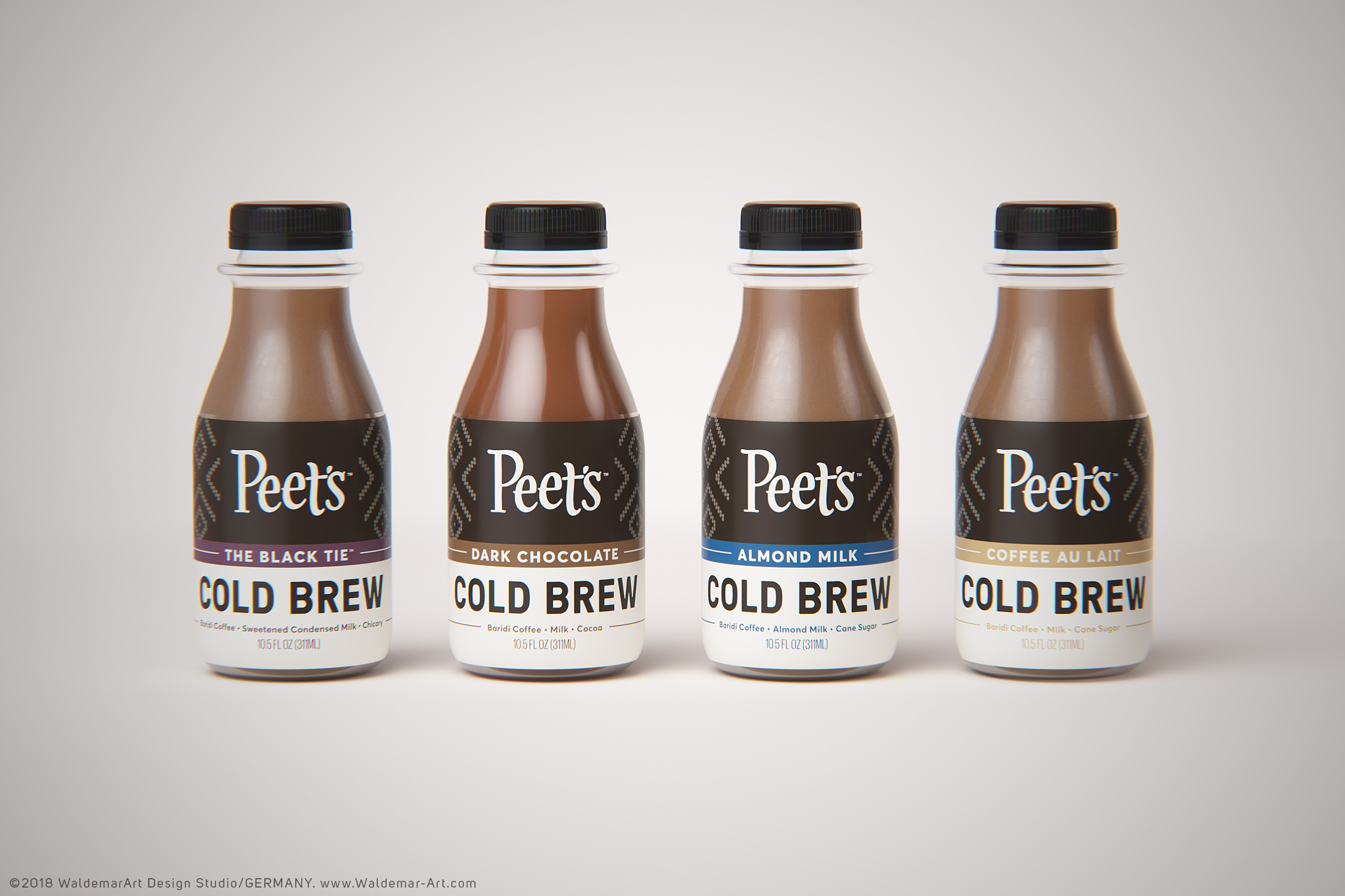 Peet's Coffee product 3D visualization