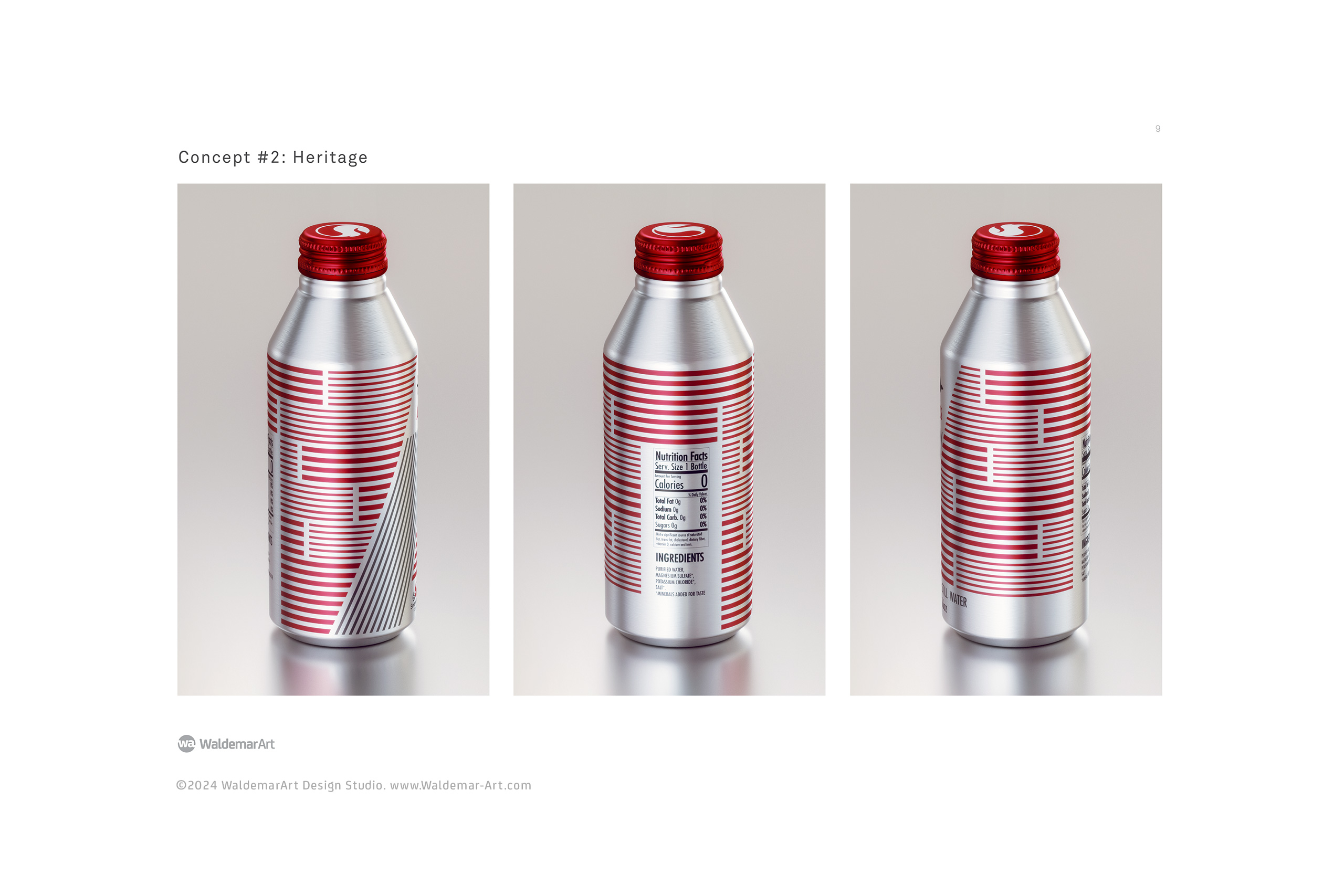 San Diego State University Athletics - Still Water Label Design