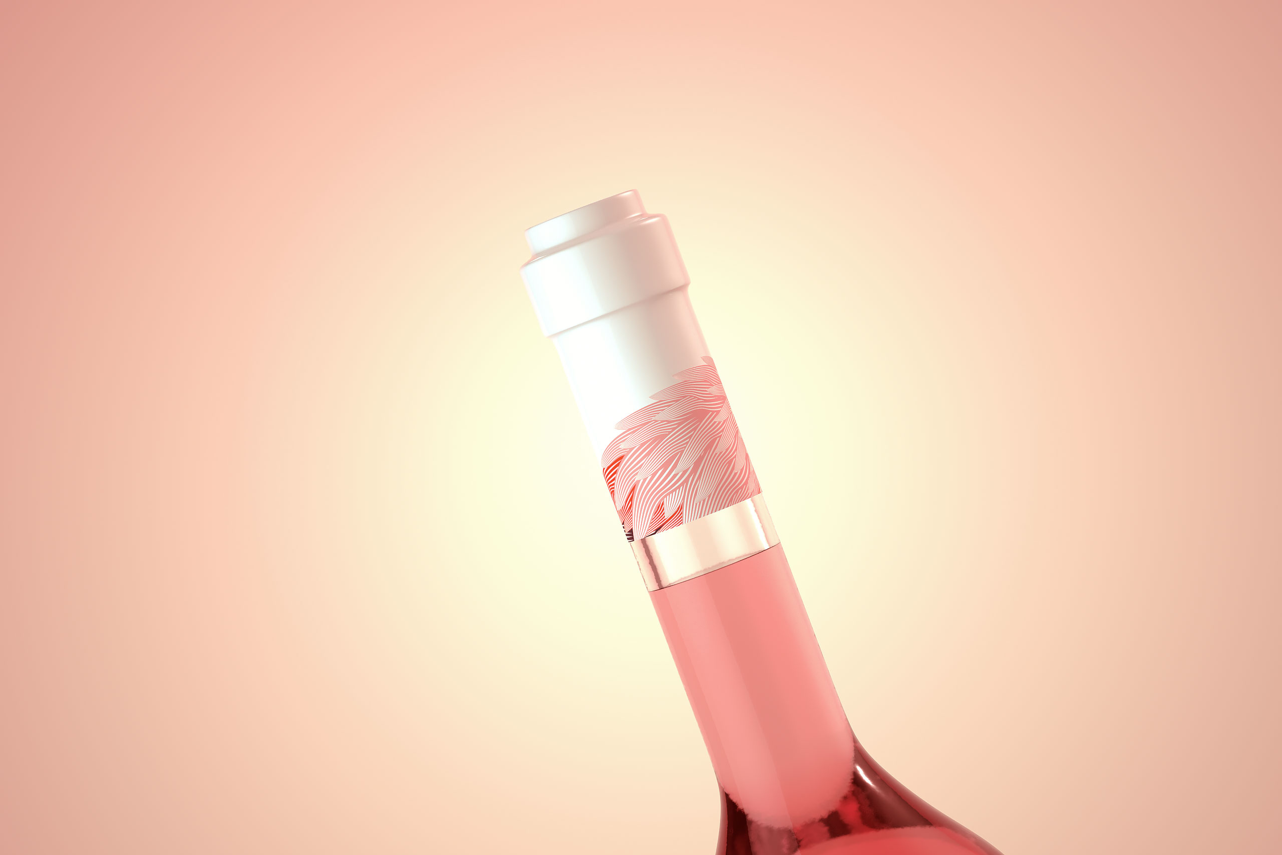 ROSE FLAMINGO - Packaging Design of Rose wine
