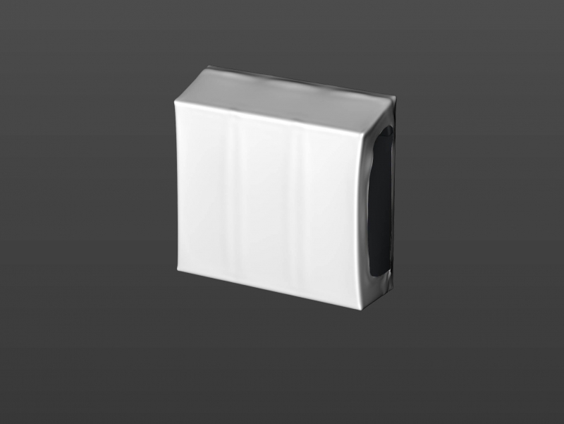 Premium 3D Model of 3x250ml Tetra Brik Edge Cartons in Shrink Film Wrap