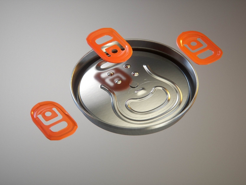 Premium packaging 3D Model of 6x330ml Sleek Beer/Soda Cans in Smooth Shrink Film Wrap