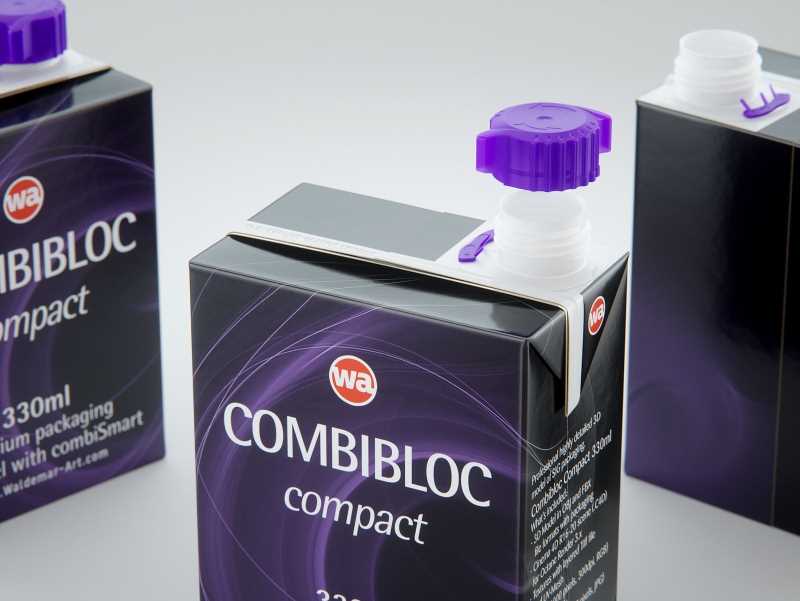 SIG combiBloc Compact 330ml with combiSmart closure packaging 3D model