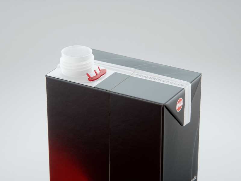 SIG combiBloc Compact 500ml with combiSmart closure packaging 3D model