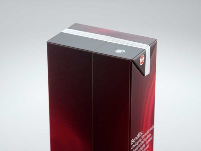 SIG CombiBloc Small 330ml with perforation and a straw hole packaging 3D model pak