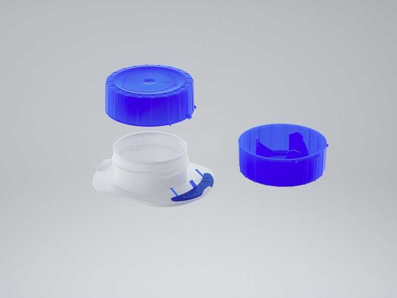 SIG Combibloc Standard 500ml packaging 3d model with CombiSwift closure