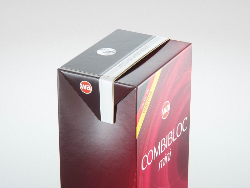 SIG Combibloc Mini 200ml carton packaging 3d model with a straw hole
