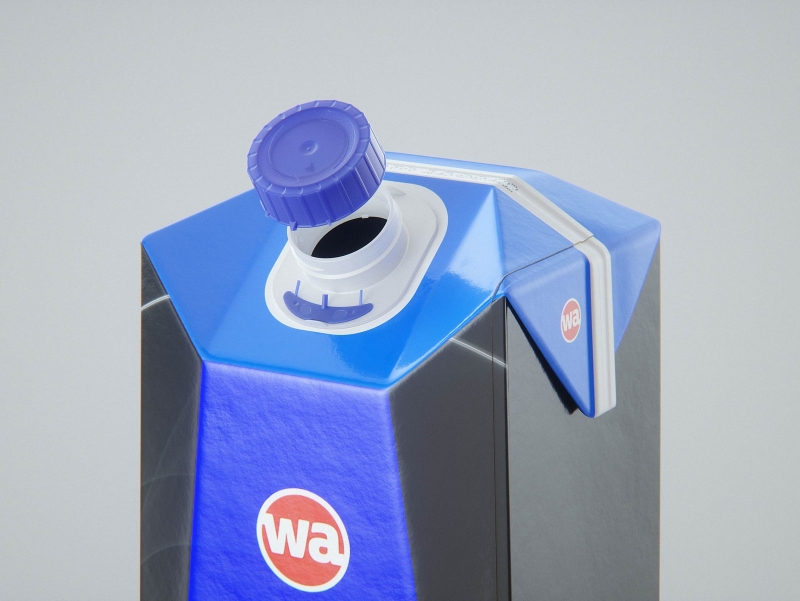 SIG CombiFit Magnum 1500ml carton packaging 3d model with CombiSwift