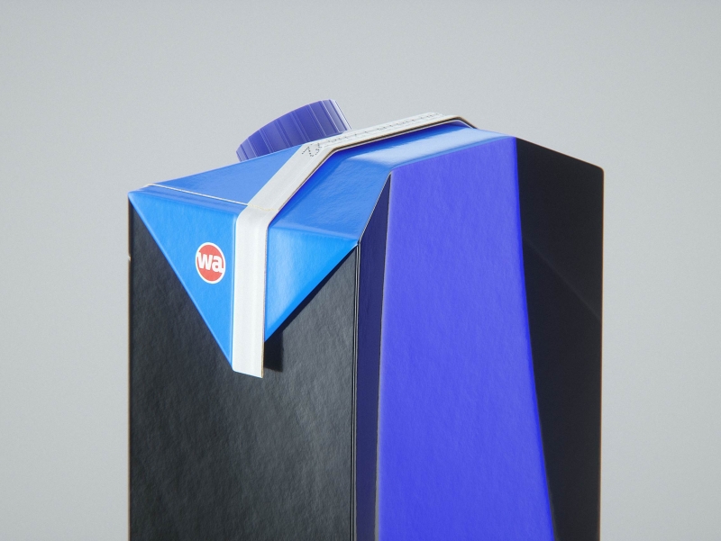 SIG CombiFit Magnum 1500ml carton packaging 3d model with CombiSwift