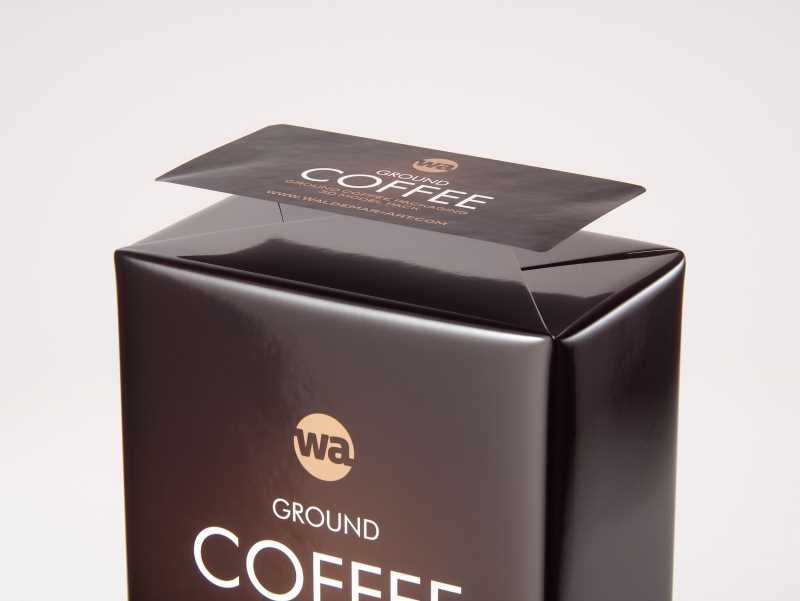 Ground Coffee Packaging 250g 3d model pack