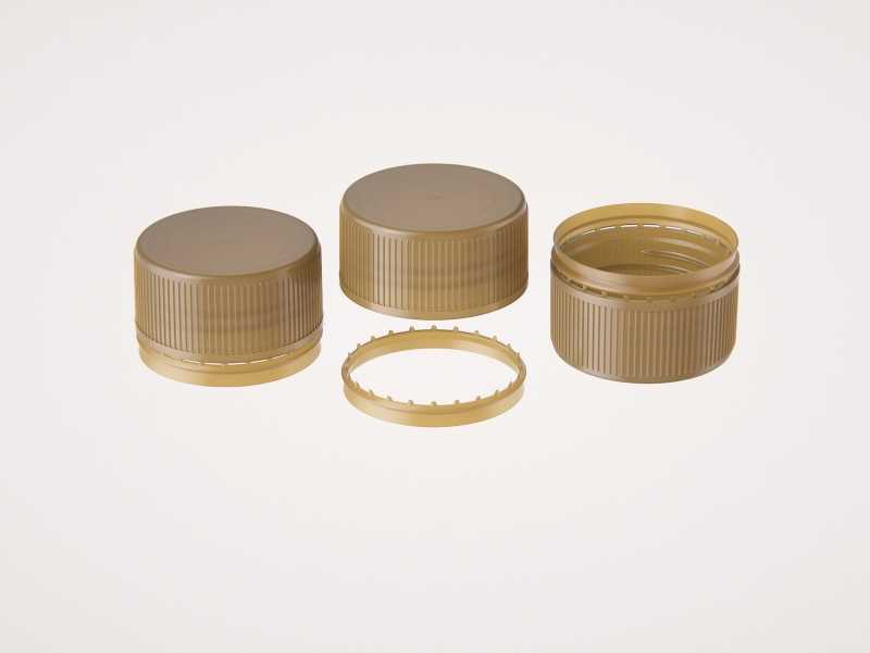 Maple Syrup Patterned Glass bottle 500ml 3D model pack