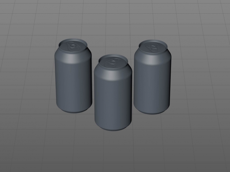 Ball/Rexam Metal King Size Can 750ml Premium packaging 3D model pack