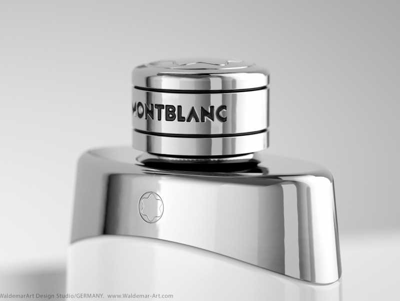 MontBlanc Legend Spirit 3D scene (Octane) and packaging model pack