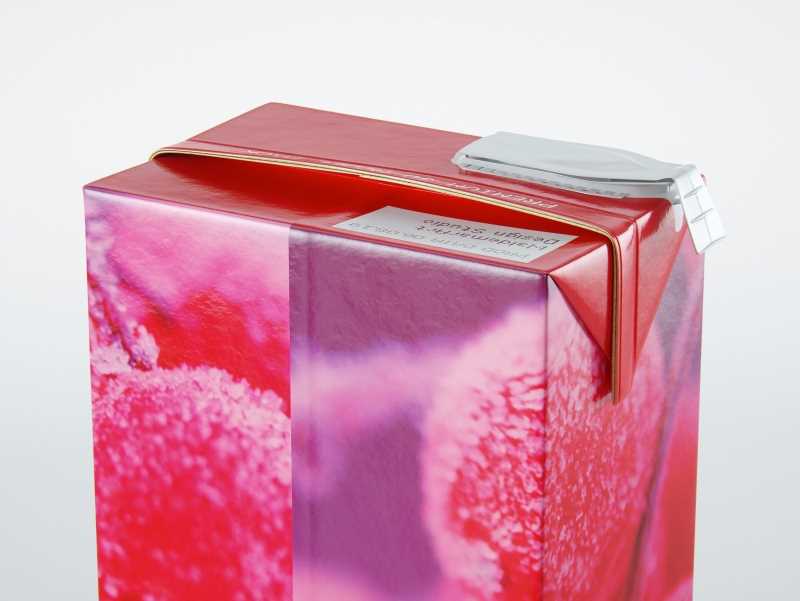 Tetra Pack Brick Aseptic Mid 1000ml packaging 3D model pak with FlexiCap