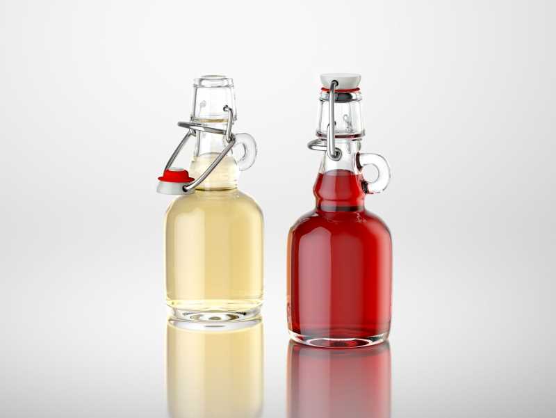 Eva - 3d model of a bottle for wine, vinegar or oil