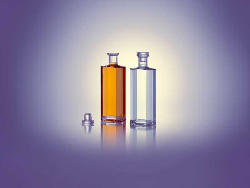 MAXIMUS - 3d model of the glass bottle for alcohol products