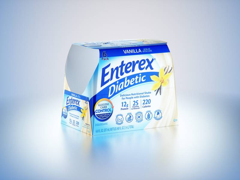 Enterex Nutritional Shake Professional Product 3D visualization