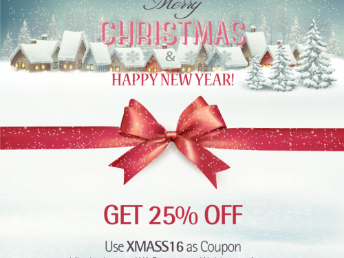 XMass SALE has been started!