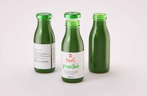 Lily - packaging 3d model of the bottle for oils, vinegar or wines