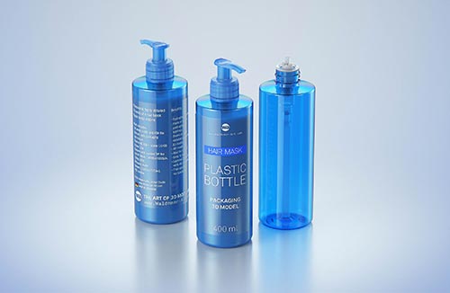 Olive oil metal bottle 250ml packaging 3d model