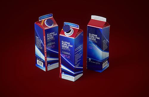 Premium Packaging 3D model of Yoghurt Plastic Cup 200ml