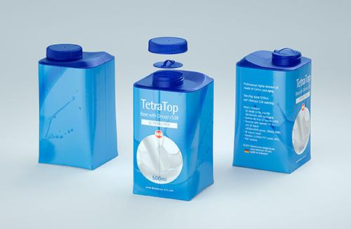SIG Combibloc Mini 200ml carton packaging 3d model with a straw hole