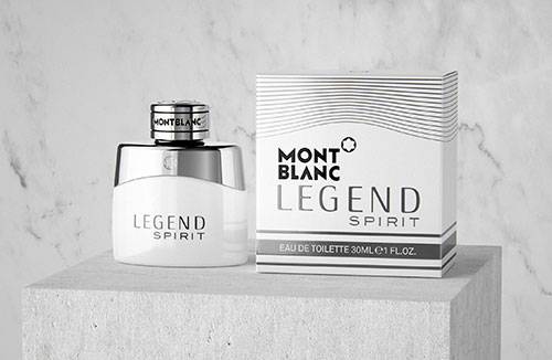 Montblanc Legend Spirit product 3d visualization