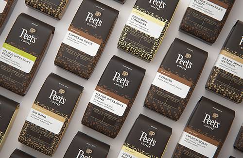 Peet's Coffee product 3D visualization