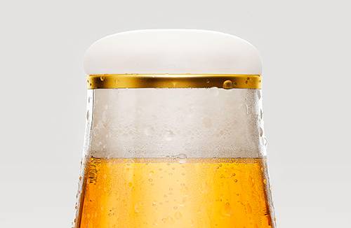 Beer Glass - 3D visualization, product shot