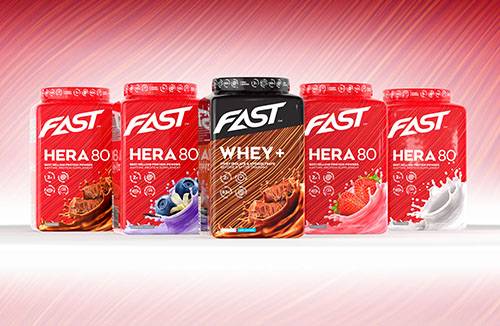 Product 3D Visualization - Fast WHEY+ Protein