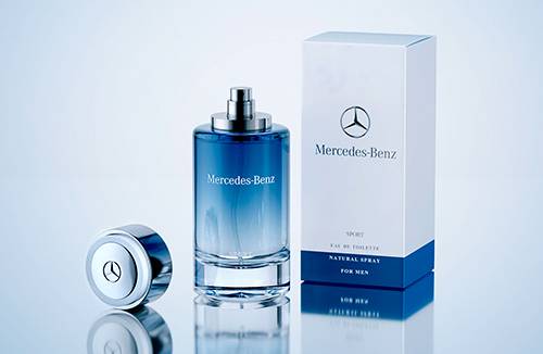 Mercedes-Benz SPORT Perfume - packaging 3D Visualization
