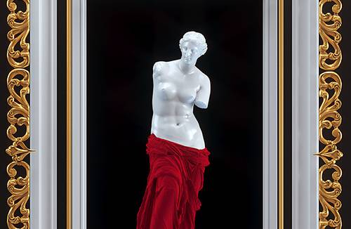 Venus de Milo (Aphrodite of Milos) 3D scanned model. Octane Render.