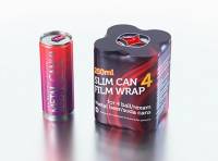 4 Film Wrap packaging for 250ml Slim Soda Can premium packaging 3D model