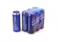 6x (six) Shrink Wrap packaging 3D model pack of Soda Can 568ml