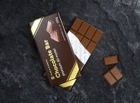 Chocolate Bar 100g wrapped in Foil and Paper packaging – Premium 3D packaging Model Set