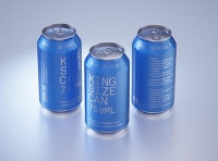 Ball/Rexam Metal King Size Can 750ml Premium packaging 3D model pack