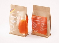 Paper Coffee Bag 500g with ZIP closure packaging 3D model