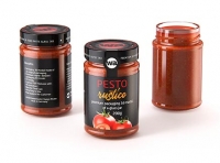 Pesto Rustico Glass Jar 200g packaging 3d model