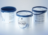Plastic Bucket 2-4kg premium packaging 3D model